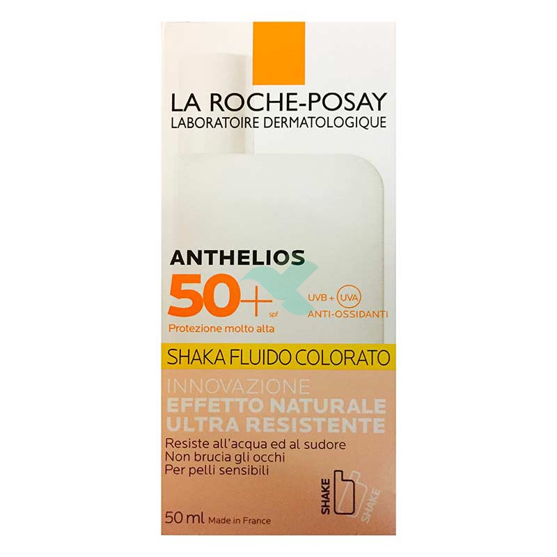 La Roche Posay Linea Anthelios SPF50+ Shaka Fluido Colorato Naturale Viso 50 ml