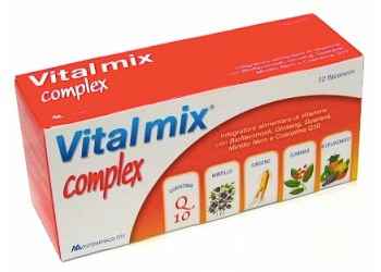 Vital mix Complex Energia per l Organismo Tonico con Vitamina B 12 Flaconcini